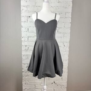 NWT Trac Grey Party Dress